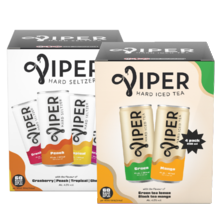 Viper hard seltzer of hard ice tea